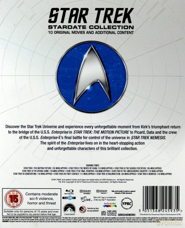 Star Trek 1-10 Remastered [12xBlu-Ray]
