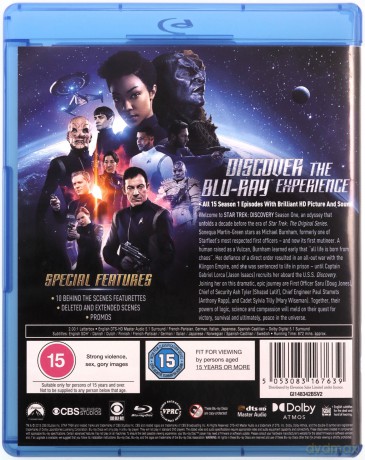 Star Trek Discovery: Season 1 [4xBlu-Ray]