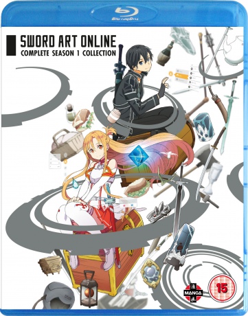 Sword Art Online Complete Season 1 Collection (Episodes 1-25) [4xBlu-Ray]