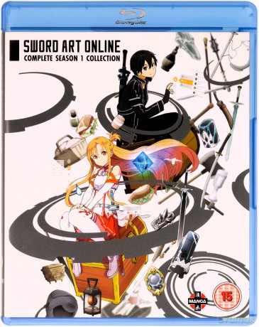 Sword Art Online Complete Season 1 Collection (Episodes 1-25) [4xBlu-Ray]