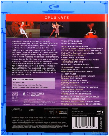 Talbot - Alice In Wonderland [Blu-Ray]