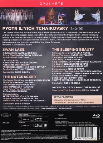 The Royal Ballet: Tchaikovsky: The Ballets [3xBlu-Ray]