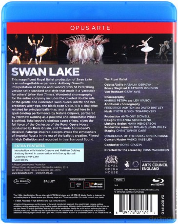 Royal Opera House Or/Gruzin: Tchaikovsky:Swan Lake [Blu-Ray]