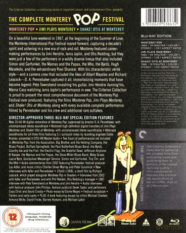 The Complete Monterey Pop Festival [3xBlu-Ray]