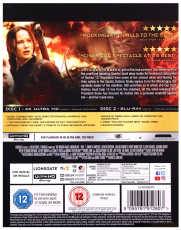 The Hunger Games: Mockingjay Part 1 (Igrzyska śmierci. Kosogłos. Część 1) [2xBlu-Ray]