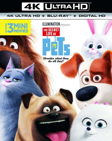 Sekretne życie zwierzaków domowych [Blu-Ray 4K]+[Blu-Ray]