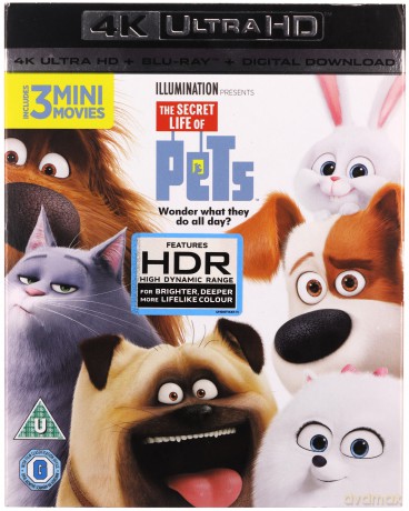 Sekretne życie zwierzaków domowych [Blu-Ray 4K]+[Blu-Ray]