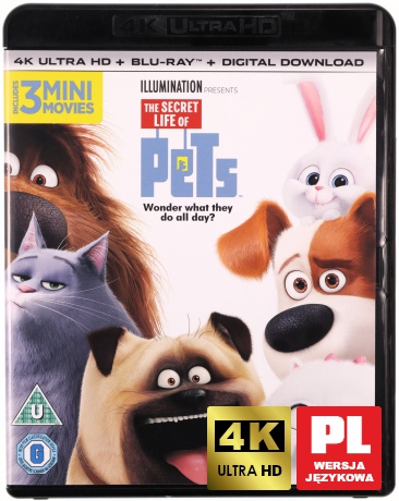 Sekretne życie zwierzaków domowych [Blu-Ray 4K]+[Blu-Ray]
