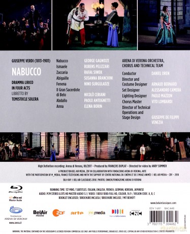 Verdi: Nabucco [Blu-Ray]
