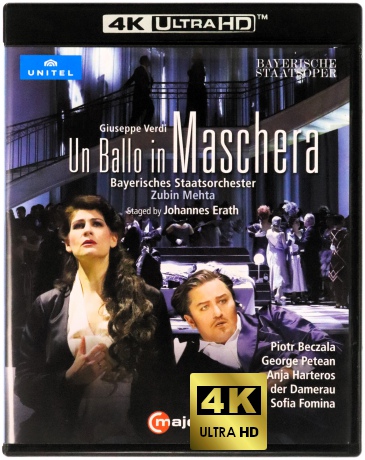 Verdi: Un Ballo In Maschera [Blu-Ray 4K]