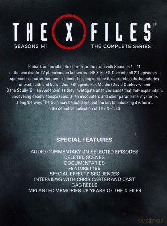 X-Files Complete Season 1-11 (Z archiwum X) [60xBlu-Ray]