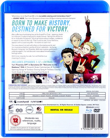 Yuri!!! On Ice (Funimation) [4xBlu-Ray]