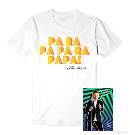 Zenek Martyniuk: T-shirt męski Para rozmiar M +pocztówka z autografem