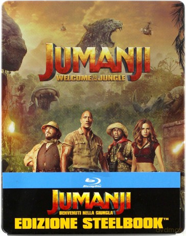 Jumanji: Przygoda w dżungli (steelbook) [Blu-Ray]