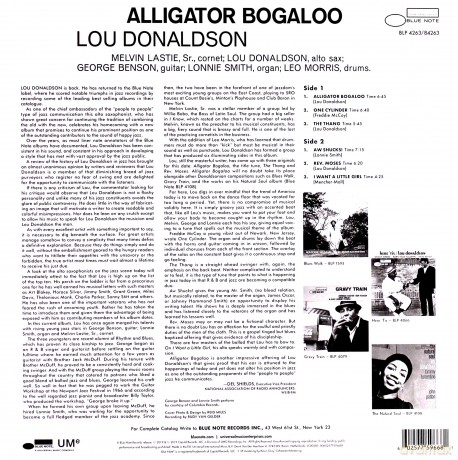 Lou Donaldson: Alligator Bogaloo [Winyl]