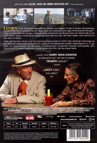 Lucky (Szczęściarz) [DVD]