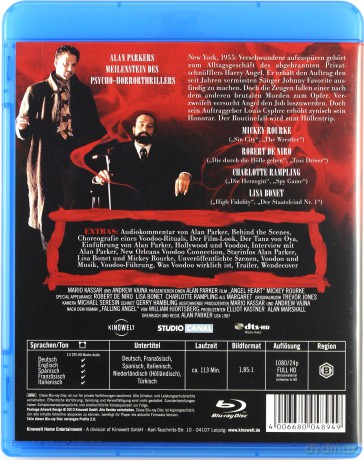 Angel Heart (Harry Angel) [Blu-Ray]
