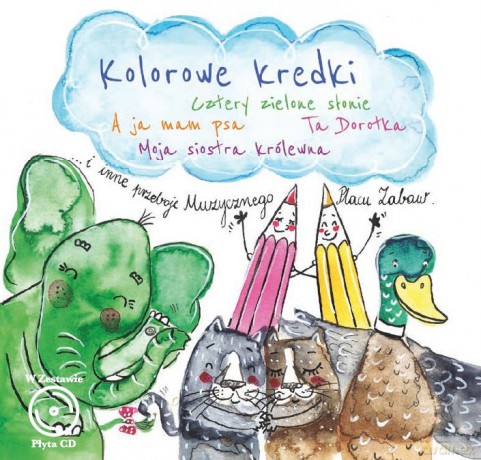 Muzyczny plac zabaw: Kolorowe kredki (digibook) [CD]