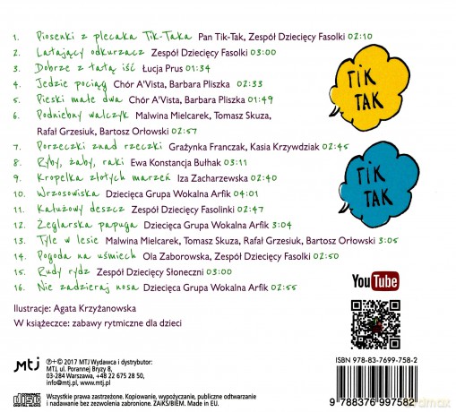 Muzyczny plac zabaw: Porzeczki znad rzeczki (digibook) [CD]