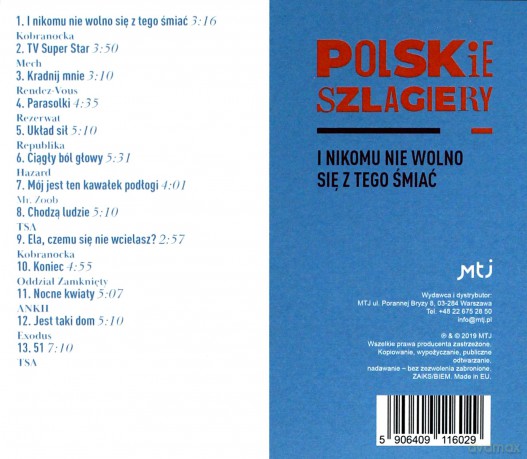 Polskie szlagiery: I nikomu nie wolno się z tego śmiać [CD]