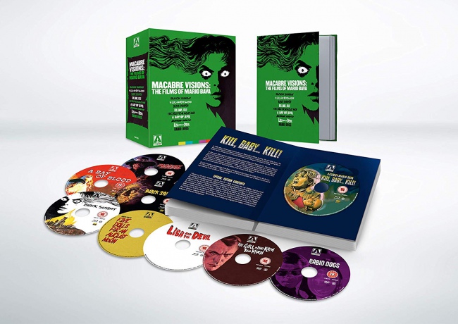 Macabre Visions: The Films of Mario Bava [BOX] [9xBlu-Ray]