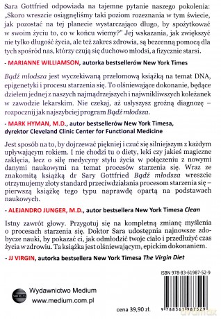 Bądź młodsza - biologiczny wiek miej pod kontrolą - Sara Dr Gottfried [KSIĄŻKA]