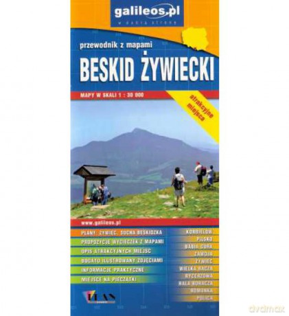 Beskid Żywiecki przewodnik z mapami 1:30000