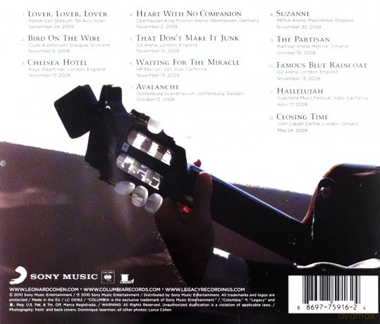 Leonard Cohen: Songs From The Road [CD]