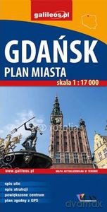 Gdańsk plan miasta 1:17000 [KSIĄŻKA]