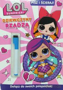 L.O.L. Surprise!Pisz i ścieraj Dziewczyny rządzą nr 2 (LOL Surprise) [KSIĄŻKA]