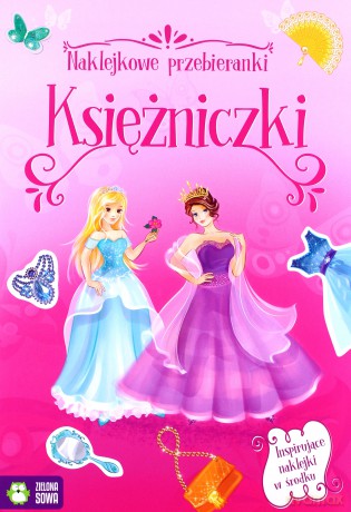 Naklejkowe przebieranki Księżniczki [KSIĄŻKA]