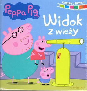 Peppa Pig Ksiazka z filmem Widok z wieży [KSIĄŻKA]