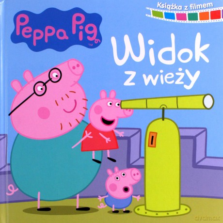 Peppa Pig Ksiazka z filmem Widok z wieży [KSIĄŻKA]
