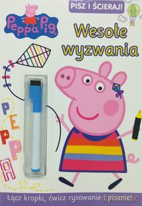 Peppa Pig Pisz i Ścieraj Wesołe wyzwania nr 8 [KSIĄŻKA]