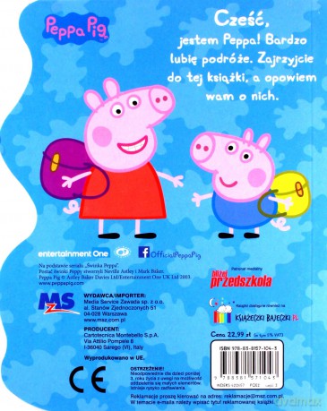 Poznajmy się Pepa Pig Moje podróże [KSIĄŻKA]