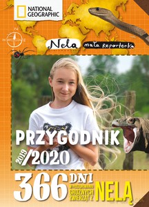 Przygodnik 2019/2020 365 dni w poszukiwaniu groźnych zwierząt z Nelą - Nela [KSIĄŻKA]
