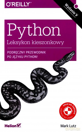 Python. Leksykon kieszonkowy - Mark Lutz [KSIĄŻKA]