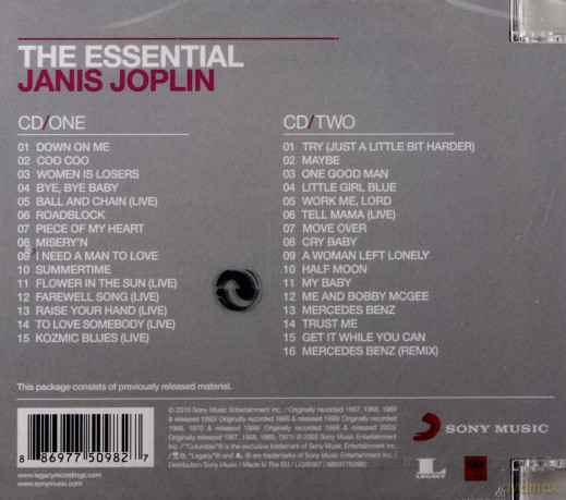 Janis Joplin: The Essential Janis Joplin [2CD]