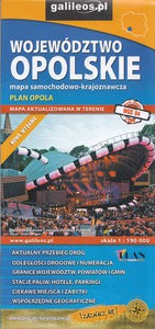 Województwo Opolskie mapa sam.kraj.Opole plan miasta
