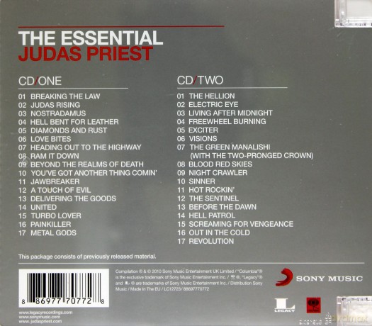 Judas Priest: The Essential Judas Priest [2CD]