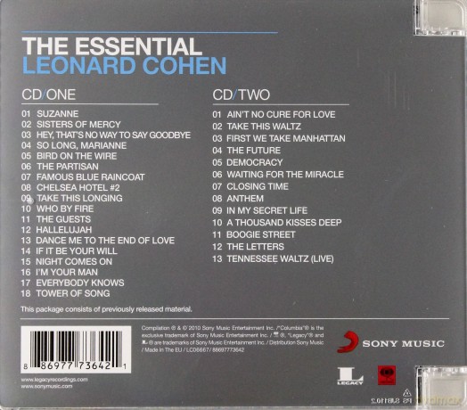 Leonard Cohen: The Essential Leonard Cohen [2CD]
