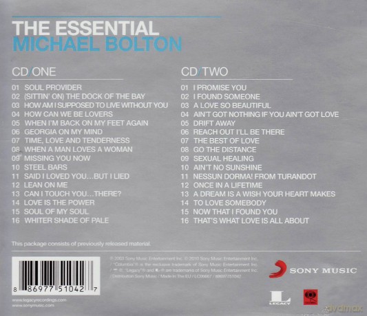 Michael Bolton: The Essential Michael Bolton [2CD]