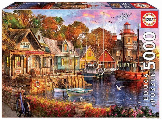 EDUCA 5000 el. Wieczór w porcie [PUZZLE]
