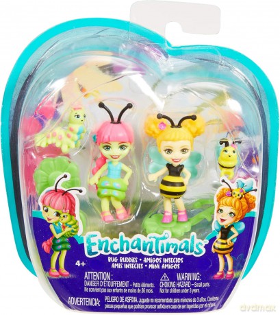 Figurki Enchantimals małe Gąsienica i Pszczoła [FIGURKA]