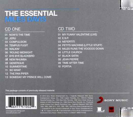Miles Davis: The Essential Miles Davis [2CD]