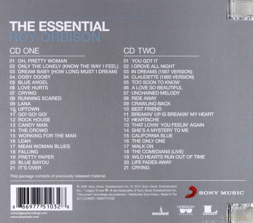 Roy Orbison: The Essential Roy Orbison [2CD]