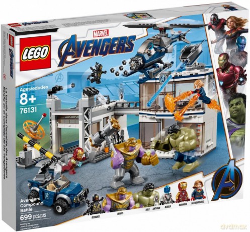 Klocki Super Heroes Bitwa w kwaterze Avengersów [KLOCKI]