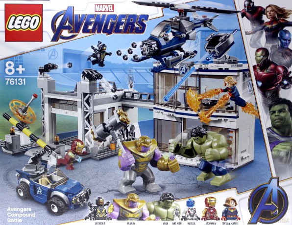 Klocki Super Heroes Bitwa w kwaterze Avengersów [KLOCKI]