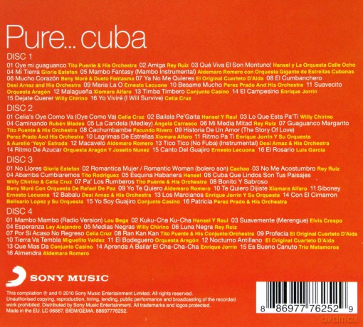 Pure... Cuba (digipack) [4CD]