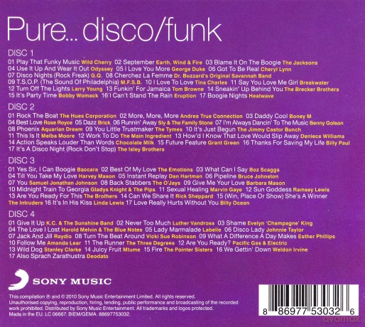 Pure... Disco/Funk (digipack) [4CD]